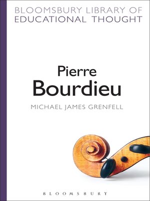 cover image of Pierre Bourdieu